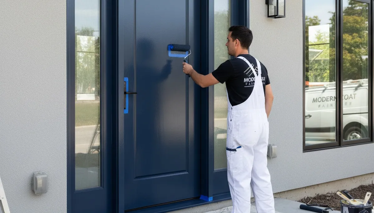 Professional door painting and refinishing in Bakersfield, CA for sun‑resistant, durable entryway finishes