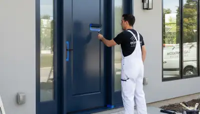 Professional door painting and refinishing in Bakersfield, CA for sun‑resistant, durable entryway finishes