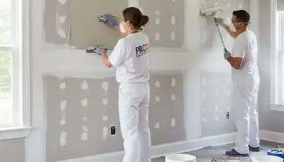 Professional drywall repair and wall patching by expert painters in Bakersfield, CA homes