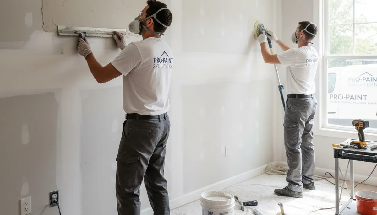 Professional drywall repair and wall patching in Bakersfield, CA home interior