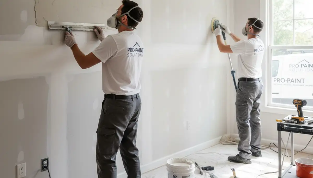 Professional drywall repair and wall patching in Bakersfield, CA home interior