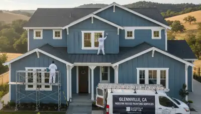 Professional house painting service in Bakersfield, CA showcasing expert exterior paintwork