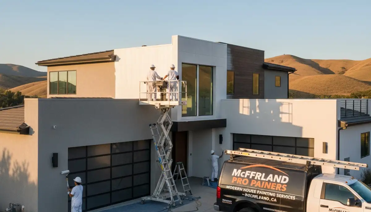 House painting service in Bakersfield, CA for residential exterior and interior home painting
