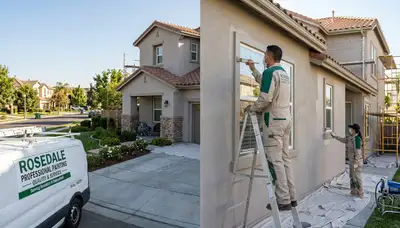 Professional house painting service in Bakersfield CA transforming home exterior with fresh paint