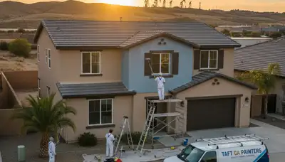 House painting services in Bakersfield, CA by painterbakersfieldca.com for residential and commercial properties