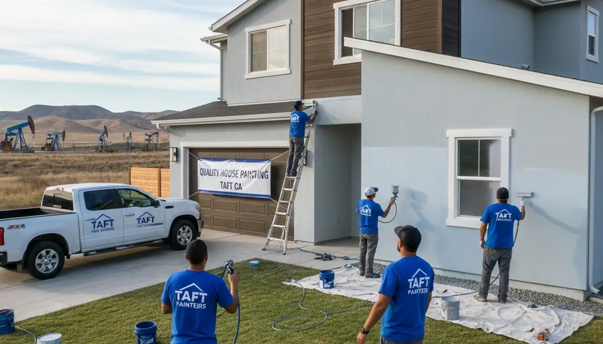 House painting service in Bakersfield, CA by PainterBakersfieldCA.com for residential exterior painting